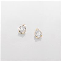 Ohrringe Giorgio Visconti Dame IO LUCE in Weißgold Diamante 0.50 Ct B39450D - B39450D